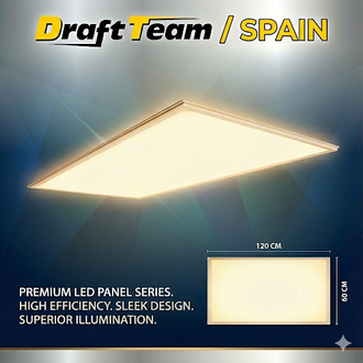 Draft Team Spain premium 60 x 120 cm LED panel