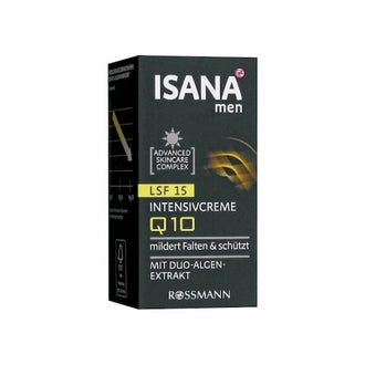 ISANA MEN Intensive Face Cream with Q10 50ml wholesale men skincare product